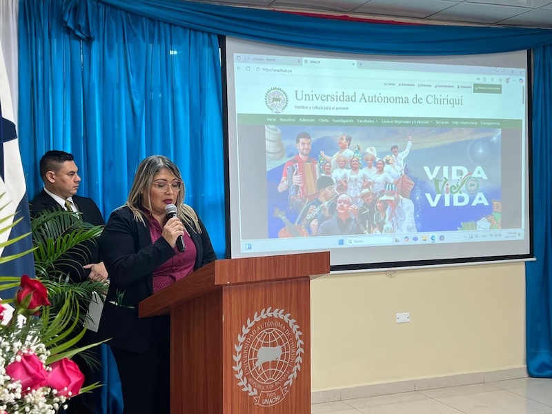 Inauguración del X Congreso Científico Internacional en la UNACHI